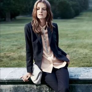 Tory Burch Grace Top Blouse Size 12 Blush EXC